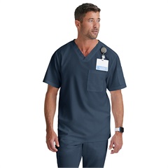 Evan V-Neck Men's Scrub Top